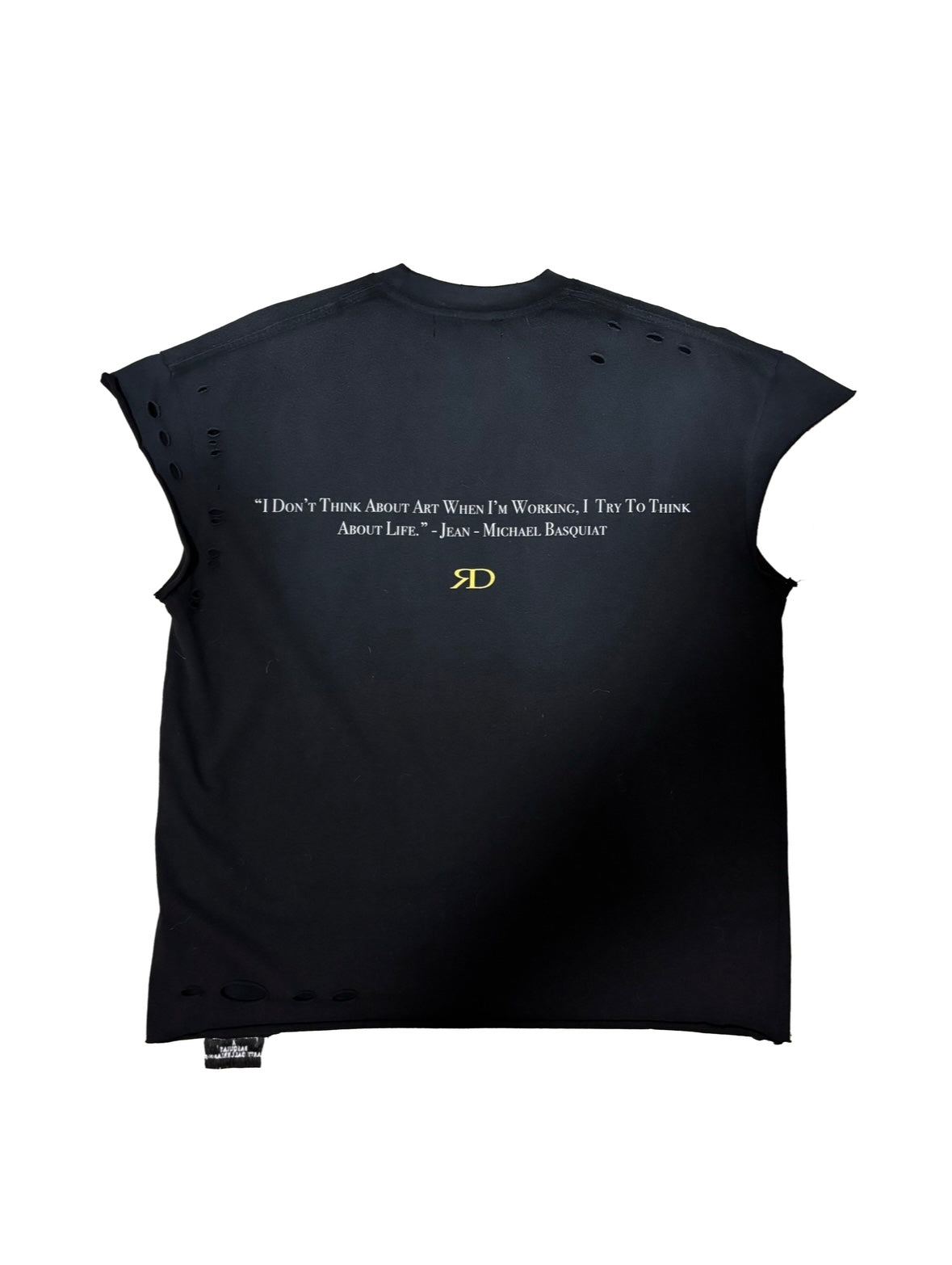 MUSE RYAN D’ANGELO x BASQUIAT Cut Off Tee