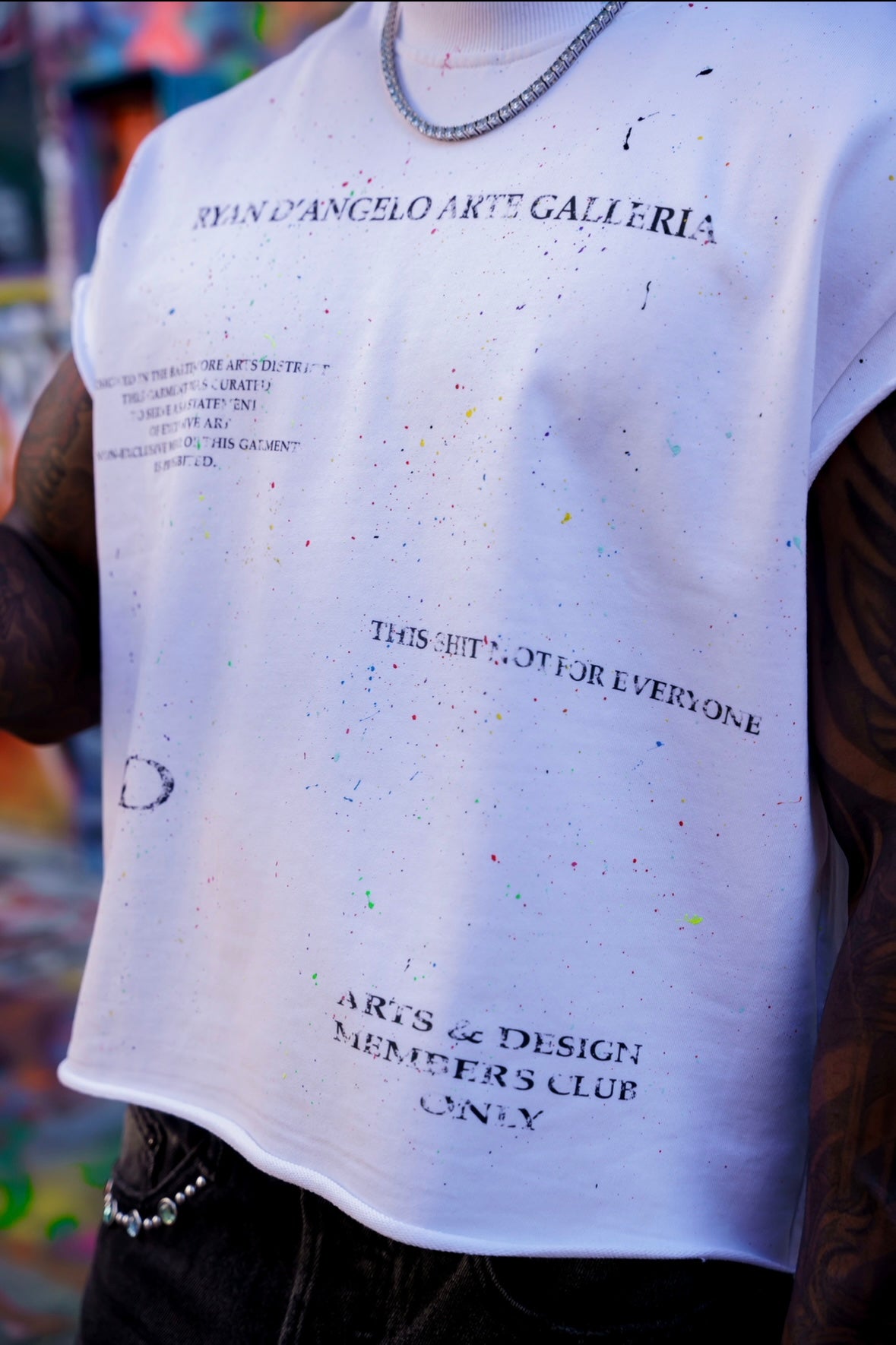 Arts Studio Cut Off Tee