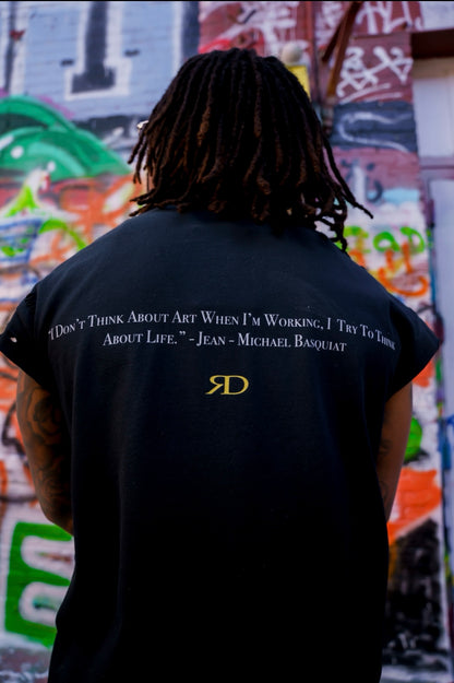 MUSE RYAN D’ANGELO x BASQUIAT Cut Off Tee