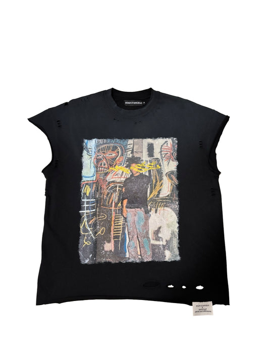 MUSE RYAN D’ANGELO x BASQUIAT Cut Off Tee