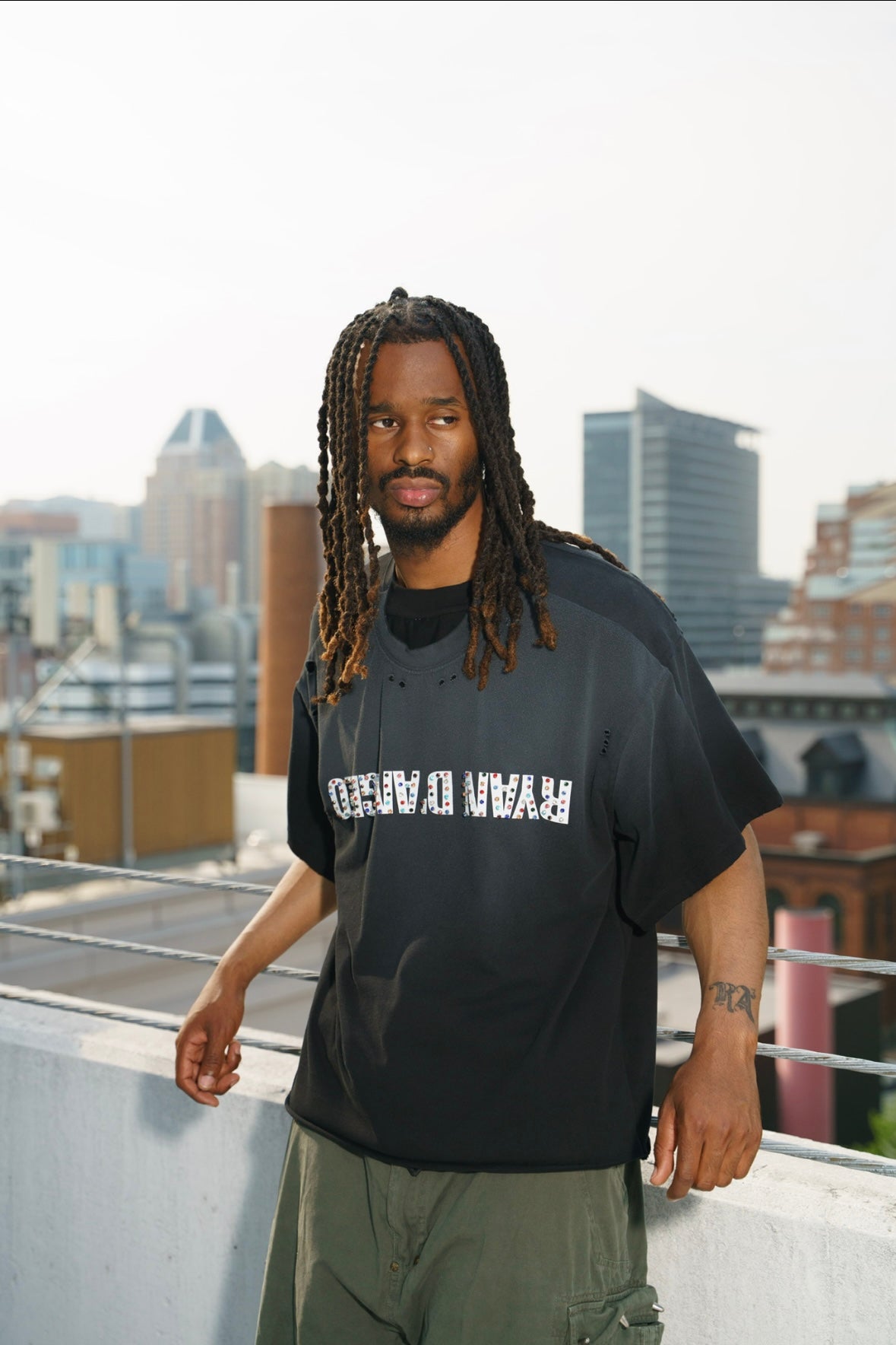 Uno Di Uno Double Collar Tee